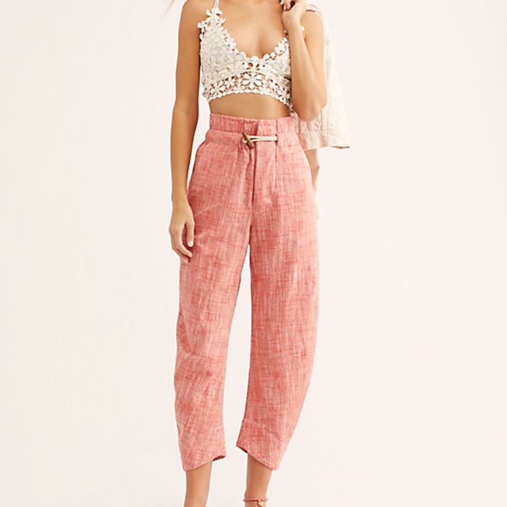 Free People High Waisted Paradise Pants
